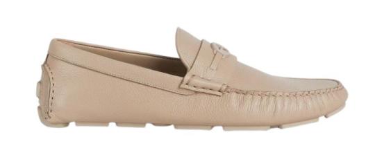 25SS 구찌 헤벨 인터로킹 G 드라이버 로퍼 820658AAEFR9511 Beige