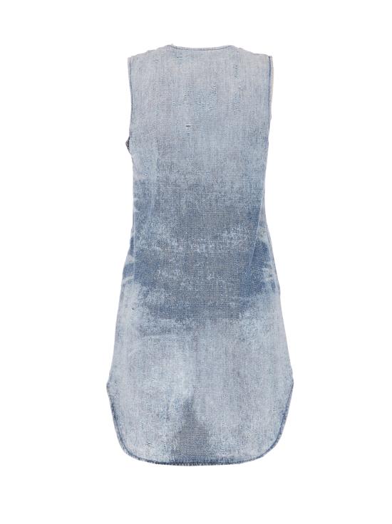 25FW 디젤 미디 원피스 A21707 068TY01 Blue - DIESEL