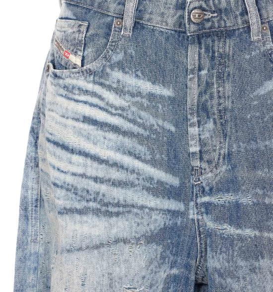 25FW 디젤 스트레이트 팬츠 A21489 068TY01 Blue - DIESEL