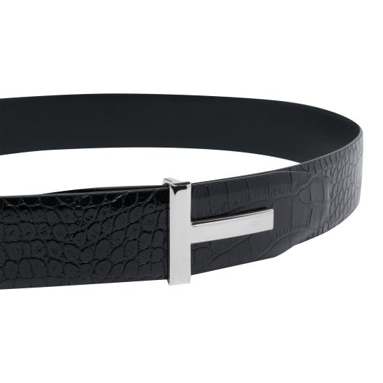 25FW 톰포드 벨트 TB178 LCL439S1N001 Black - TOMFORD