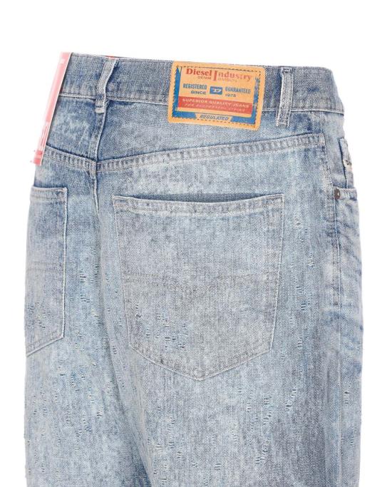 25FW 디젤 스트레이트 팬츠 A21359068TY01 BLUE - DIESEL