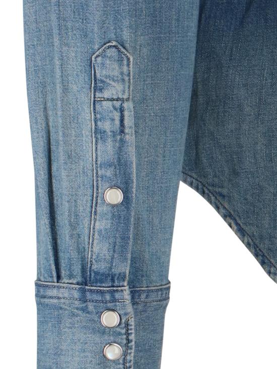 25FW 폴로 랄프로렌 웨스턴 레귤러핏 데님 셔츠 셔츠 710 703936001 Blue - POLO RALPH LAUREN