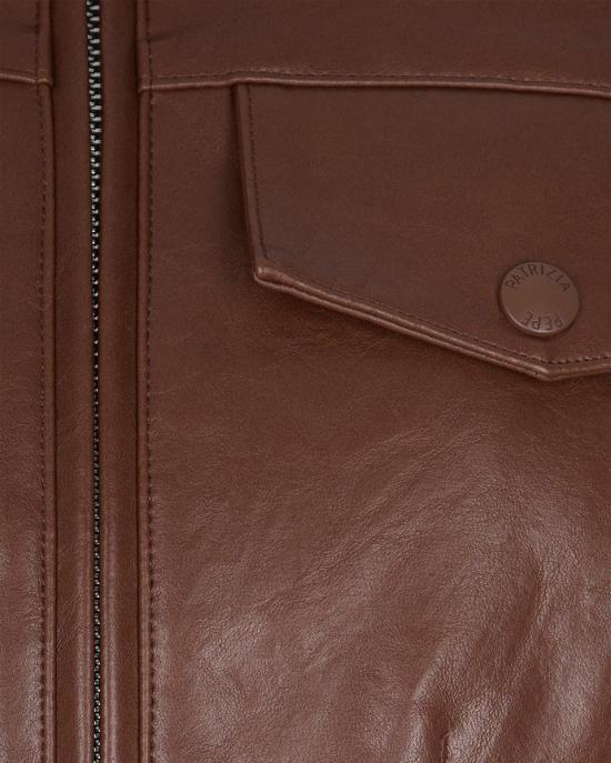 25FW 파트리지아페페 가죽 자켓 8O0201E070B834 EARTH BROWN - PATRIZIA PEPE