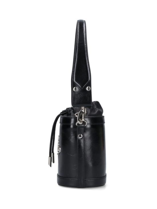 25FW 비비안웨스트우드 키티 스몰 버킷백 4C030009W L00BRN401 Black - VIVIENNE WESTWOOD