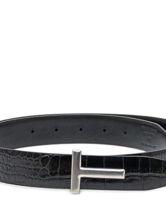 25FW 톰포드 가죽 벨트 TB224LCL439S1N001 Black - TOMFORD