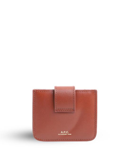  아페쎄 지갑 PXBMW F636041NUT BROWN Brown - A.P.C.