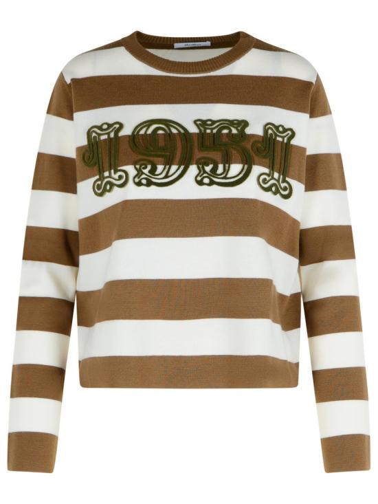 25FW 막스마라 VITERBO 버진울 스웨터 2521366091 009 Brown