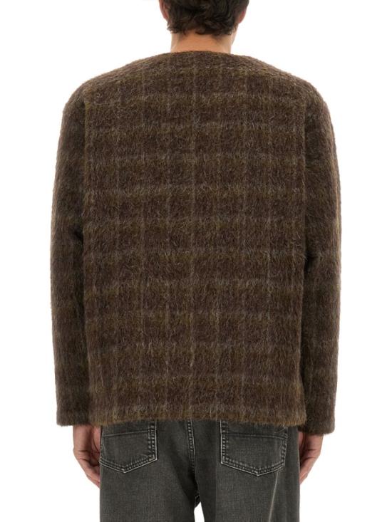  아워레가시 가디건 도르프 체크 헤어리 울 M4256CD DORFCHECKHAIRYWOOL Brown - OUR LEGACY