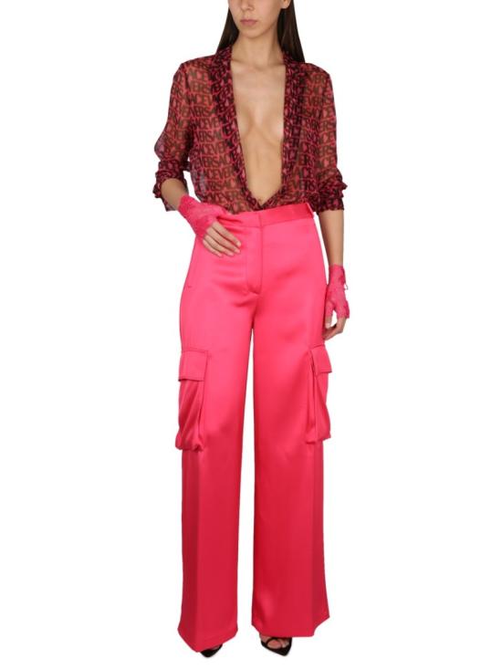  베르사체 스트레이트 팬츠 1009844 1A068381PM60 Pink - VERSACE