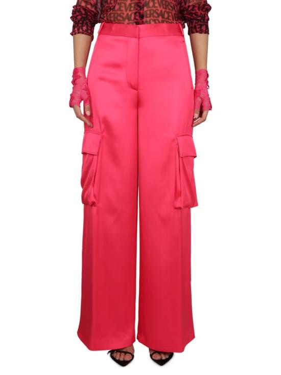  베르사체 스트레이트 팬츠 1009844 1A068381PM60 Pink