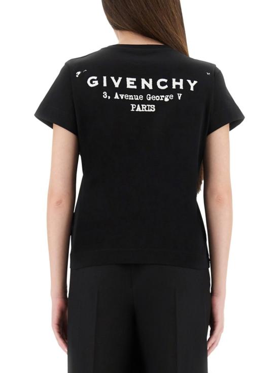 25FW 지방시 탑 BW70FJP75N 001 Black - GIVENCHY