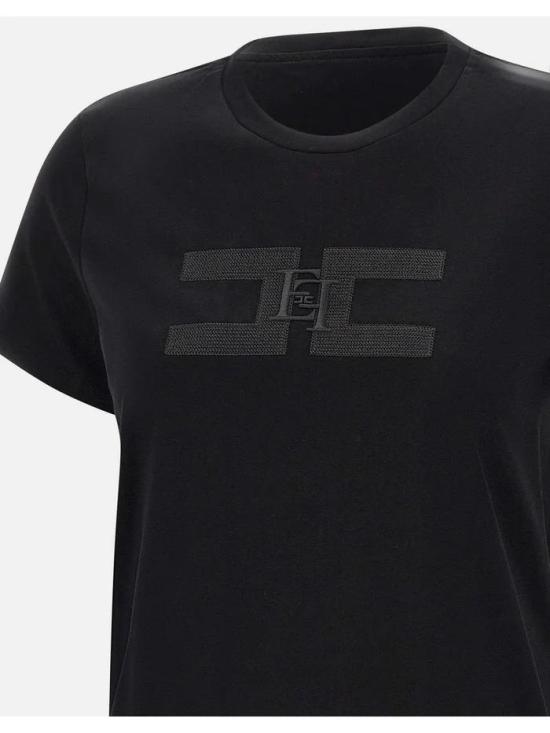 25FW 엘리자베타프랜치 스웨터 MA00756E2 110 Black - ELISABETTA FRANCHI