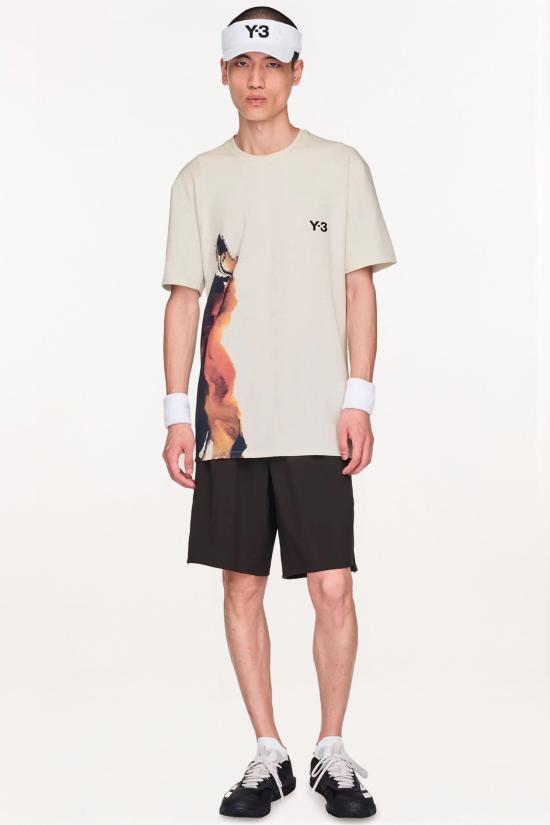 25FW 와이쓰리 탑 JN2990 ORBGRY White - Y-3