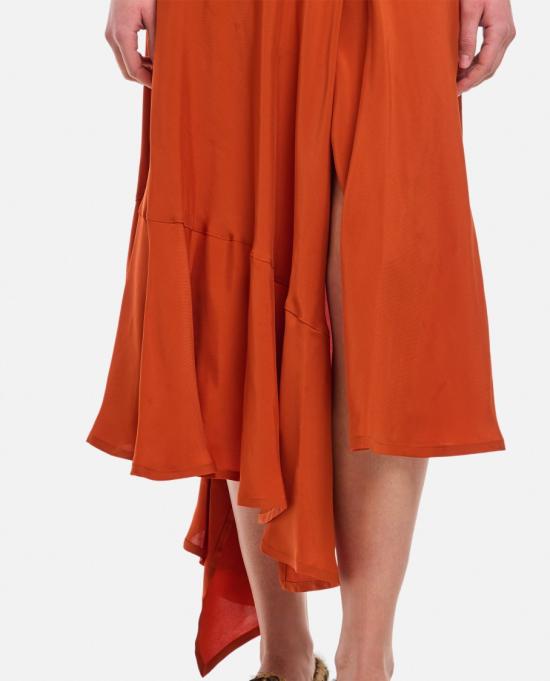  콜빌 롱 스커트 CVS24418ORANGE Orange - COLVILLE