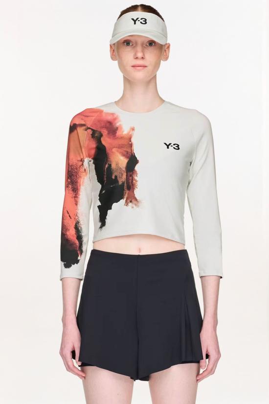 25FW 와이쓰리 탑 JM4787 ORBGRY White