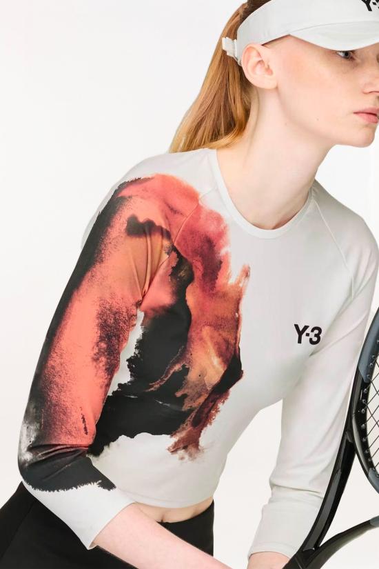 25FW 와이쓰리 탑 JM4787 ORBGRY White - Y-3