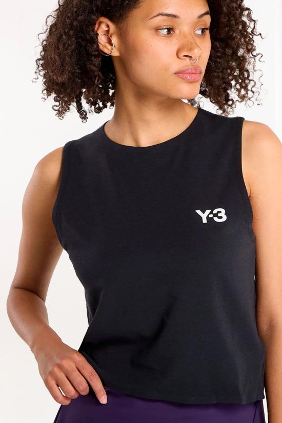 25FW 와이쓰리 탑 JM1156 BLACK Black - Y-3