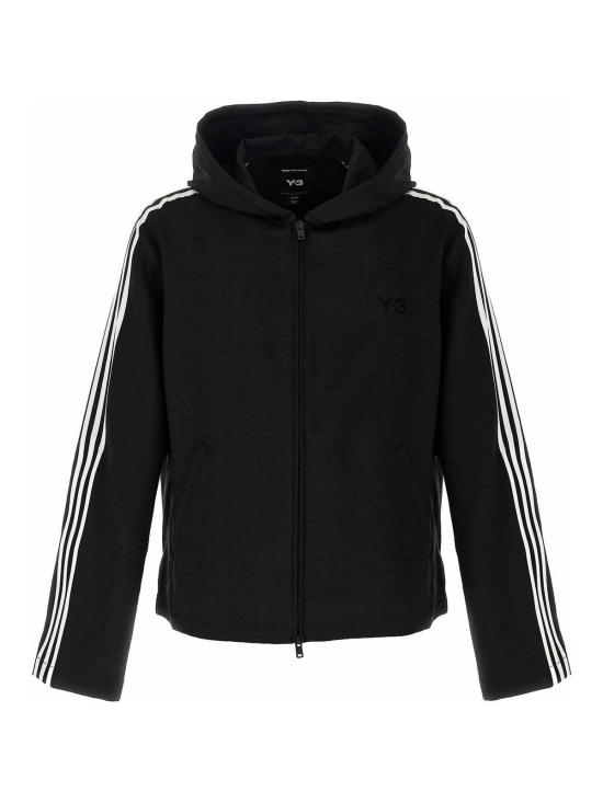 25FW 와이쓰리 후드 티셔츠 JW7354 NERO DOM