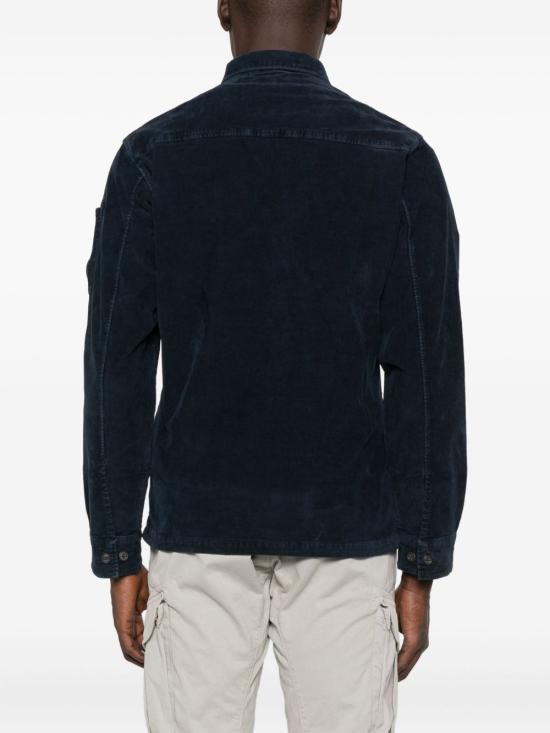 25FW 씨피 컴퍼니 코듀로이 렌즈 롱슬리브 버튼 셔츠 19CMSH071A006410O888 TOTAL ECLIPSE DOM - C.P. COMPANY