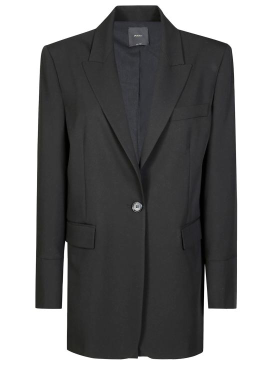 25FW 핑코 자켓 105663 A18E Z99 NERO