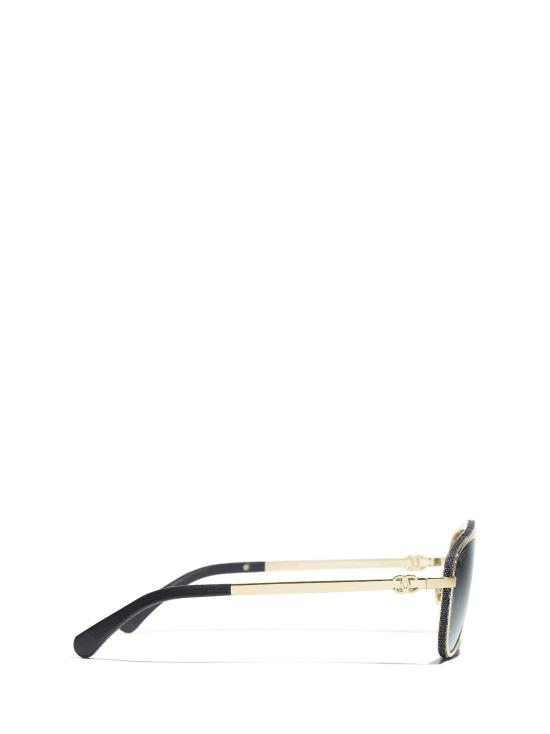 26FW 샤넬 선글라스 CH4290Q C395S8 PALE GOLD - CHANEL