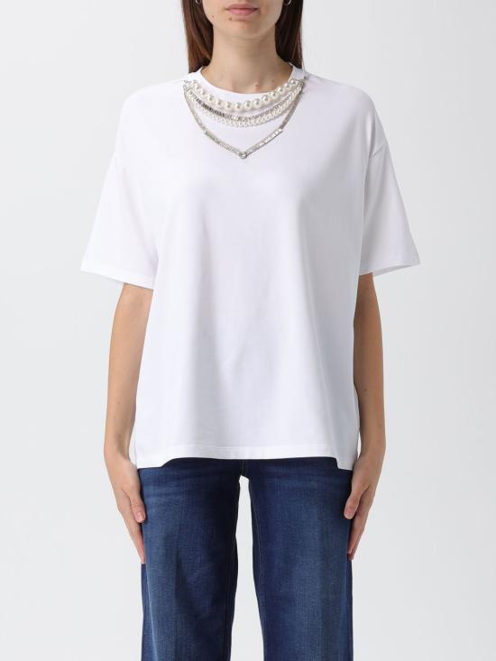 25FW 리우조 반팔 티셔츠 CF5063J0088 11111 White