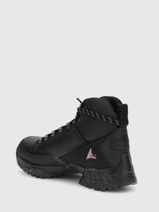 25FW 로아 뮬/슬리퍼 NBUW1381LE155 BLK0001 Black - ROA