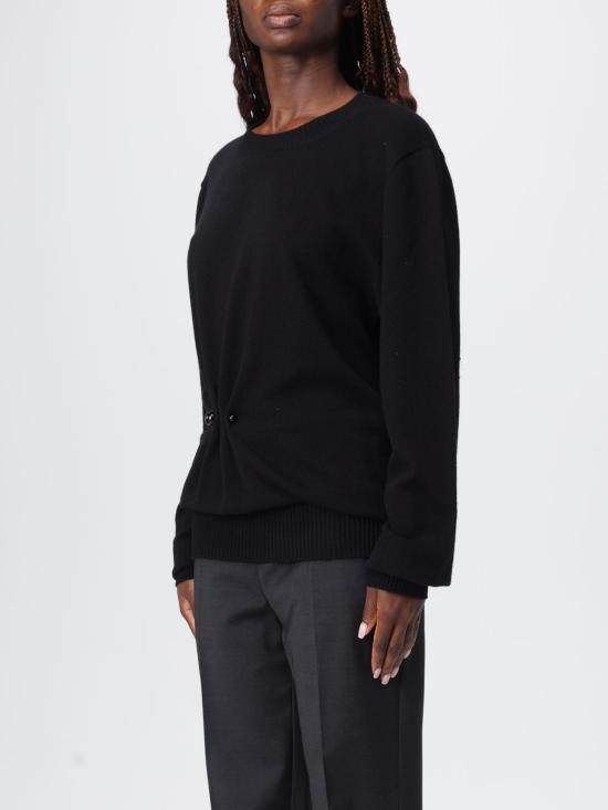 25FW 알베르타 페레티 스웨터 09336605 0555 Black - ALBERTA FERRETTI