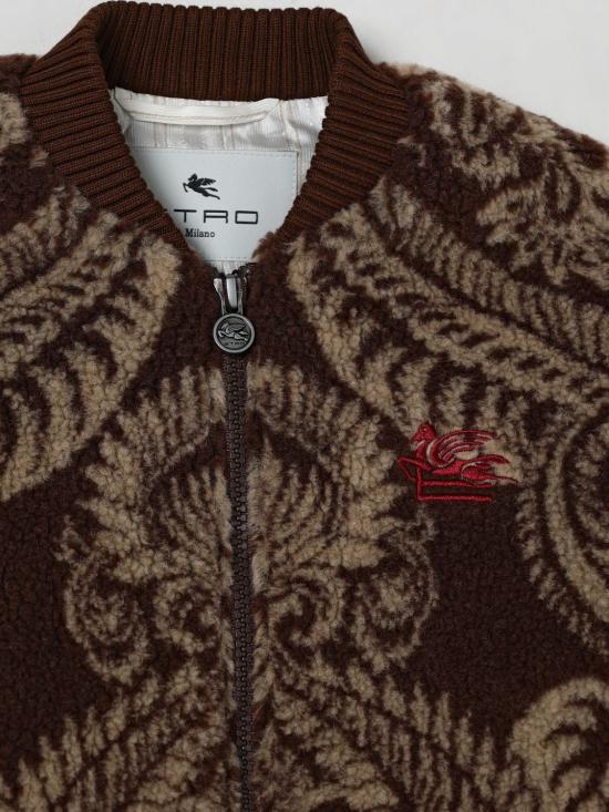 25FW [키즈] 에트로 캐주얼 자켓 GX2P57U0219 322BG Brown - ETRO