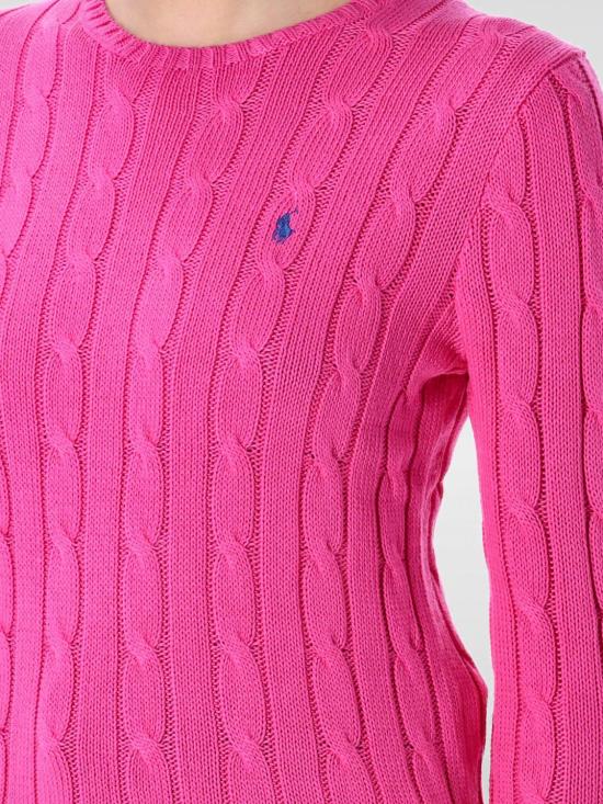 25FW 폴로 랄프로렌 스웨터 211891640 025 Fuchsia - POLO RALPH LAUREN