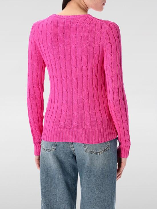 25FW 폴로 랄프로렌 스웨터 211891640 025 Fuchsia - POLO RALPH LAUREN