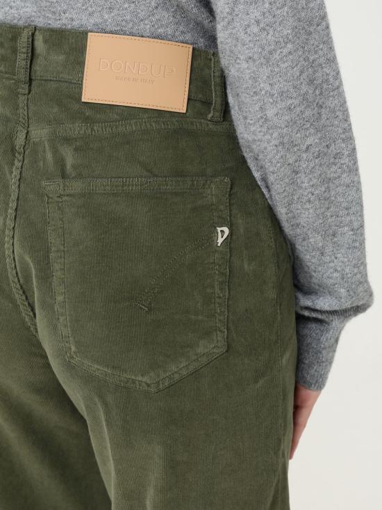25FW 돈답 스트레이트 팬츠 DP619VS0030DBM5 604 Green - DONDUP