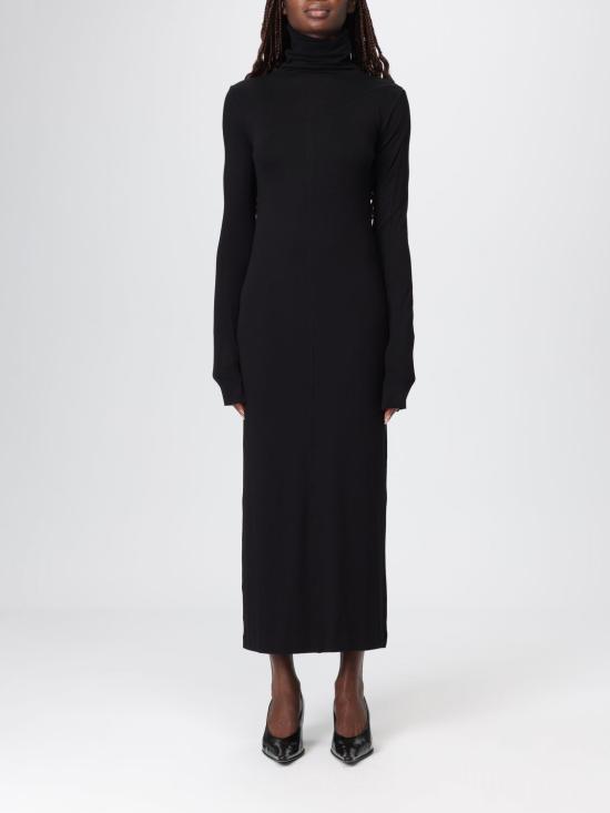 25FW 톰크롬 롱 원피스 WD53 11 Black