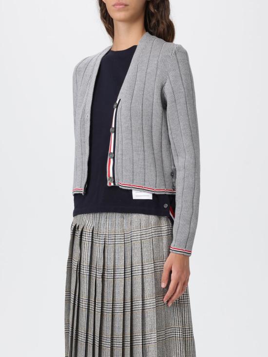 25FW 톰브라운 가디건 FKC663AY1024 055 Grey - THOM BROWNE