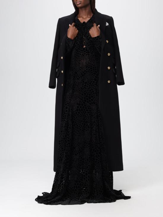 25FW 엘리자베타프랜치 롱 원피스 ABR45 110 Black - ELISABETTA FRANCHI