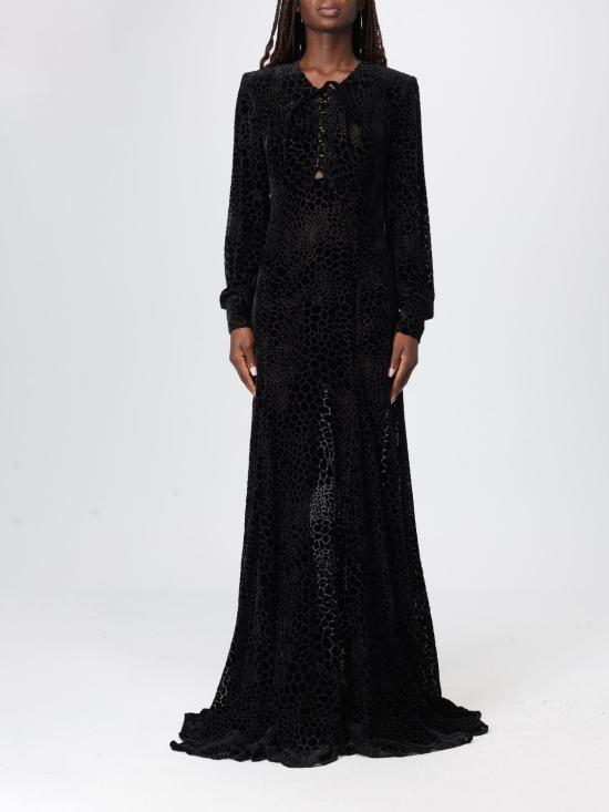 25FW 엘리자베타프랜치 롱 원피스 ABR45 110 Black