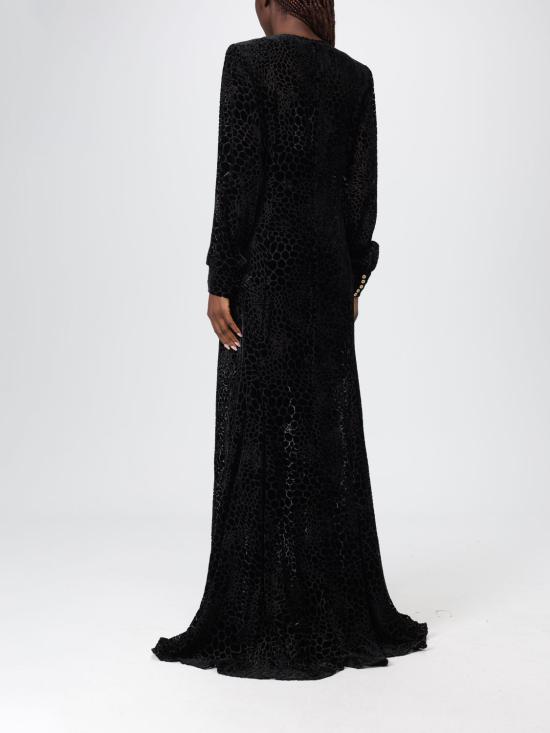 25FW 엘리자베타프랜치 롱 원피스 ABR45 110 Black - ELISABETTA FRANCHI