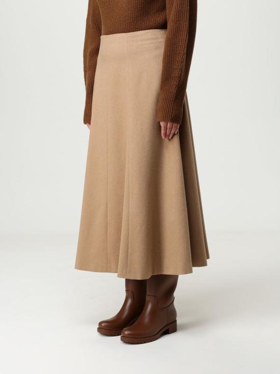 25FW 막스마라 스커트 2521106022600 001 Camel - MAX MARA