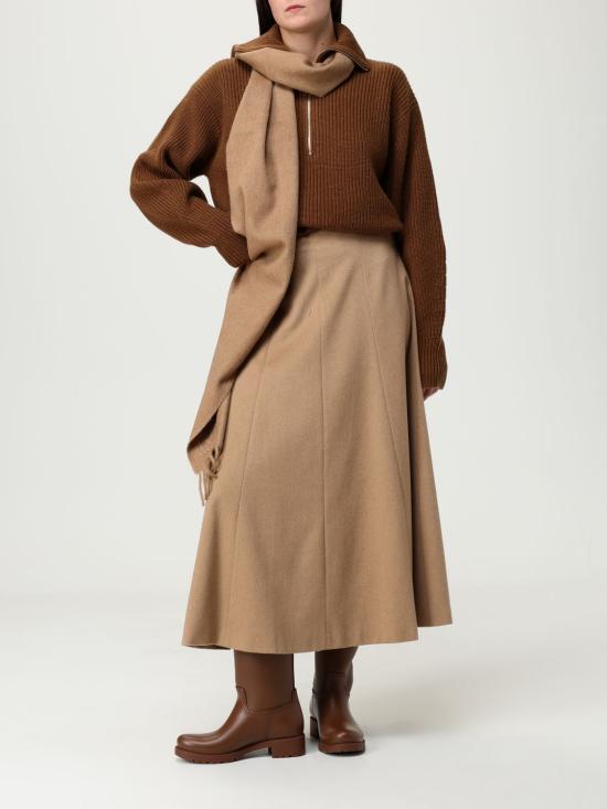 25FW 막스마라 스커트 2521106022600 001 Camel - MAX MARA