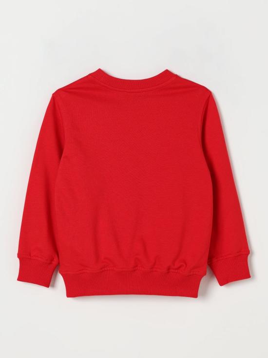 25FW [키즈] 모스키노 풀오버 HNF08VLCA60 50109 Pink - MOSCHINO