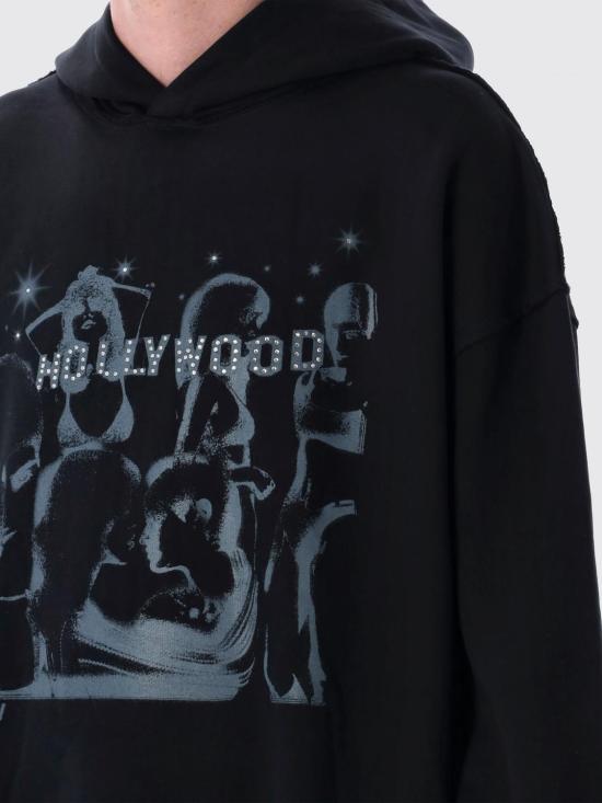 25SS 미스비헤이브 긴팔 티셔츠 250M207 Black - MISBHV