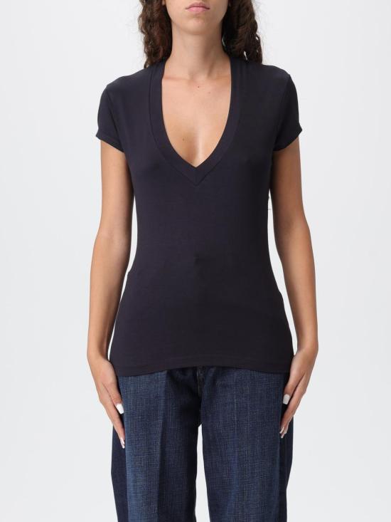 25FW 돈답 반팔 티셔츠 DS043JS0306DXXX 899 Blue