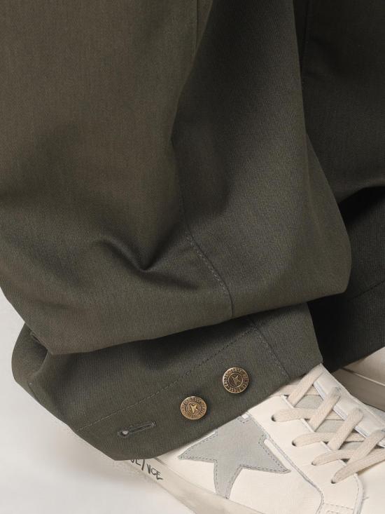 26SS 골든구스 팬츠 GMP01868P00155835548 Green - GOLDEN GOOSE