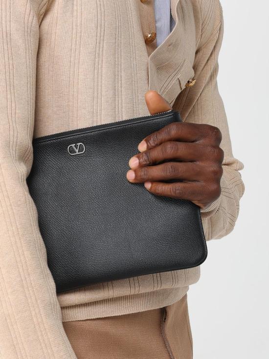 25FW 발렌티노 가라바니 클러치/파우치 7Y2P0AP5UAG 0NO Black - VALENTINO GARAVANI