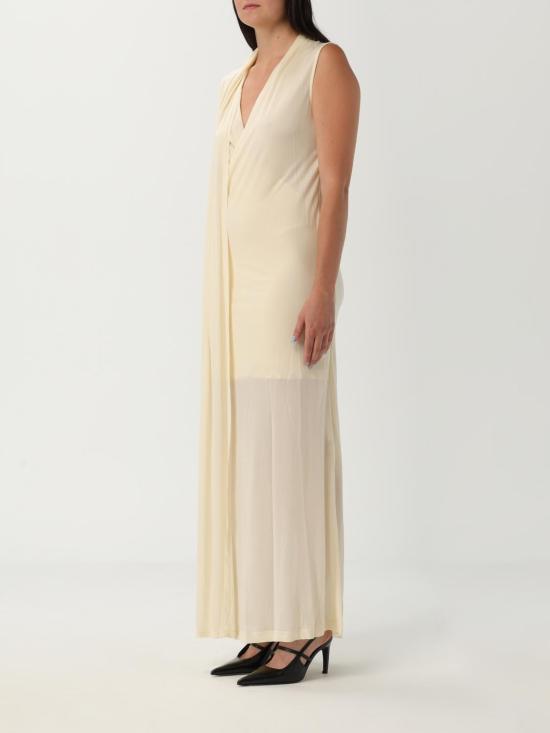 25FW 토템 롱 원피스 253WRD0235FB0266 116 Beige - TOTEME