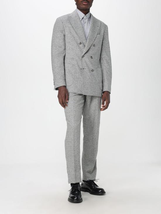 25FW 브루넬로 쿠치넬리 수트 세트 MV418LDBH2 C251 Grey - BRUNELLO CUCINELLI