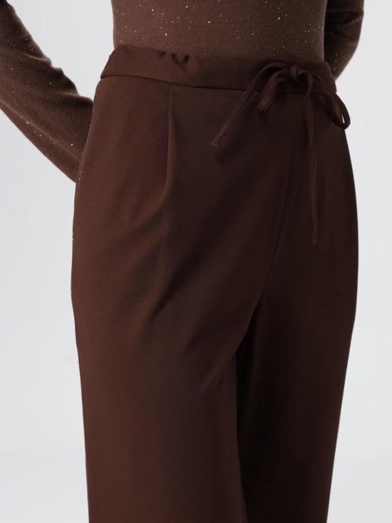 25FW 파비아나 필리피 스트레이트 팬츠 PAD215F366L521 1269 Brown - FABIANA FILIPPI