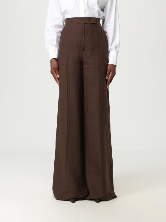 25FW 막스마라 팔라초 팬츠 2511131092600 002 Brown