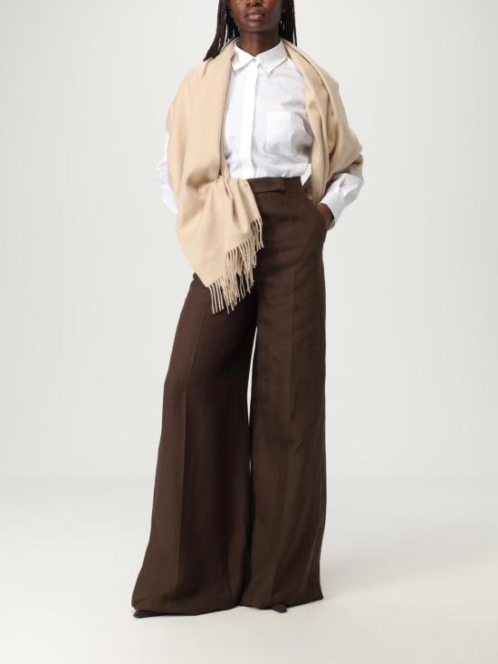 25FW 막스마라 팔라초 팬츠 2511131092600 002 Brown - MAX MARA