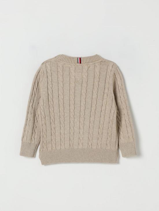 25FW [키즈] 타미힐피거 풀오버 KB0KB09753 GUQ Beige - TOMMY HILFIGER